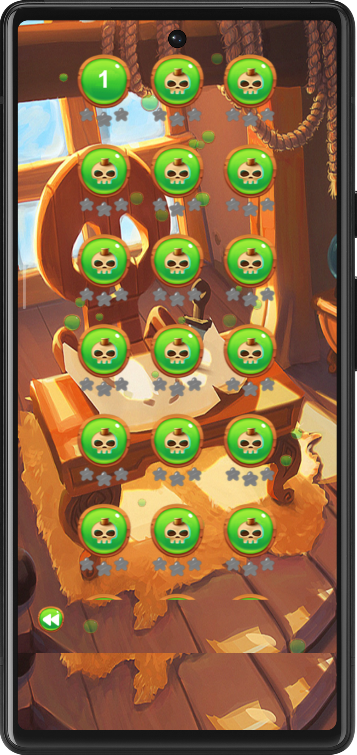 Ocean Puzzle Quest level gameplay
